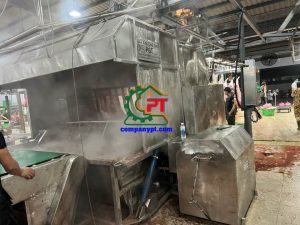 dây chuyền giết mổ heo